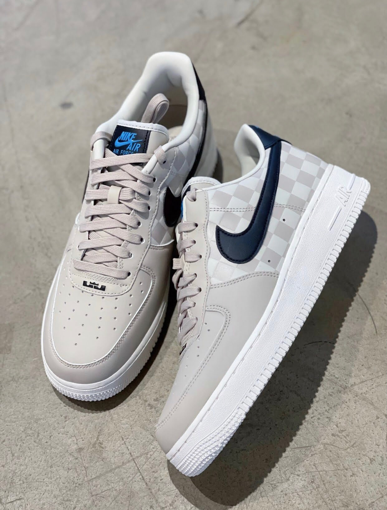 Купить Оригинал LeBron James x Nike Air Force 1 “Strive for