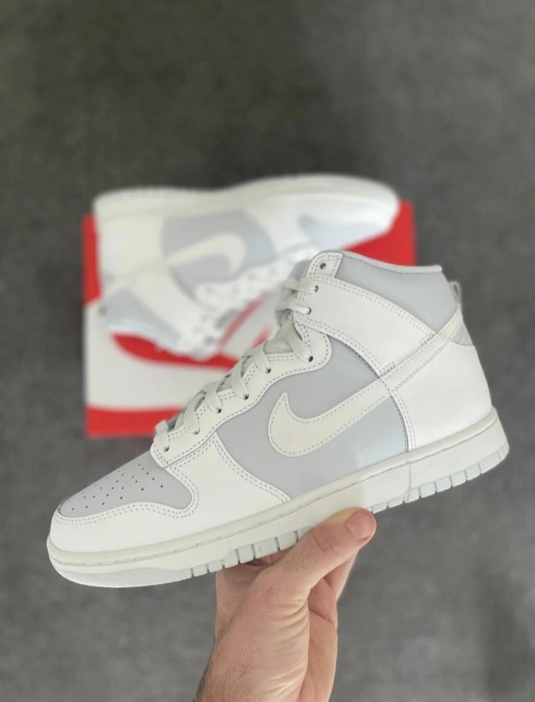 Nike Dunk High "Grey" - DJ6189-100