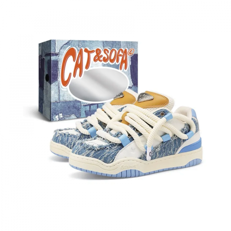 Cat Sofa - CS1003-ocean-blue